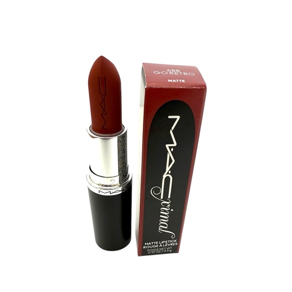 MAC Matte Lipstick in Deep Red GO RETRO - Picture 1 of 5